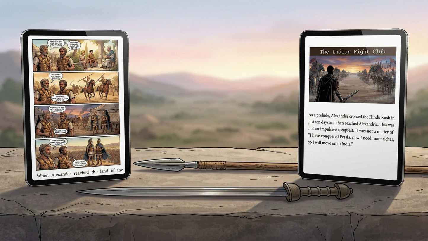 Fall of the Titans: Alexander Vs Maharajas