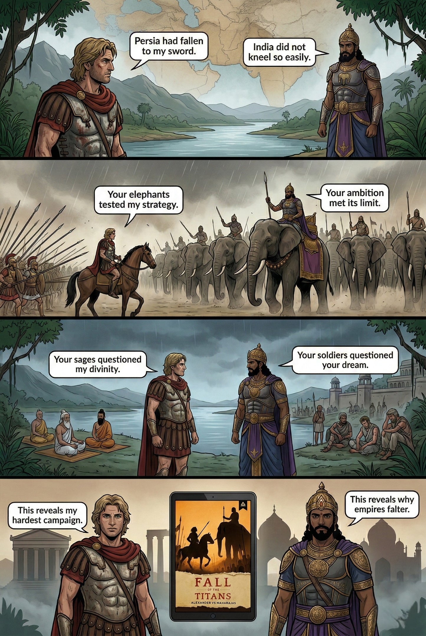 Fall of the Titans: Alexander Vs Maharajas