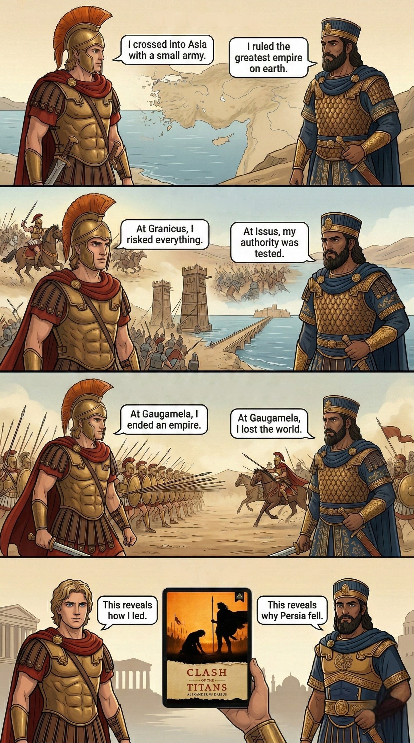 Clash of the Titans: Alexander Vs Darius